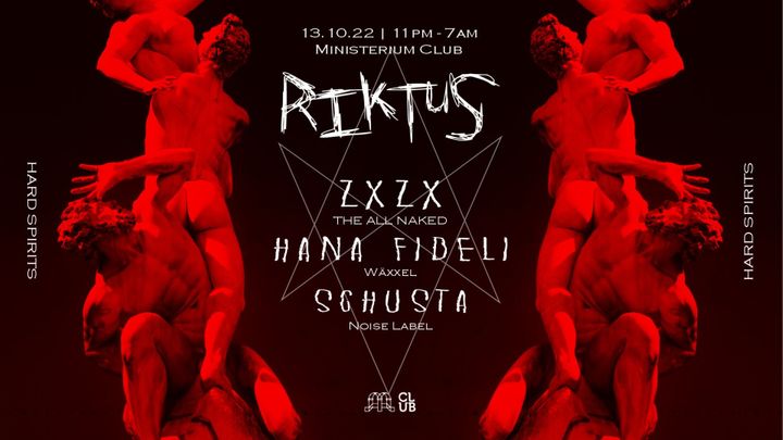 Cover for event: RIKTUS - Hard Spirits #4