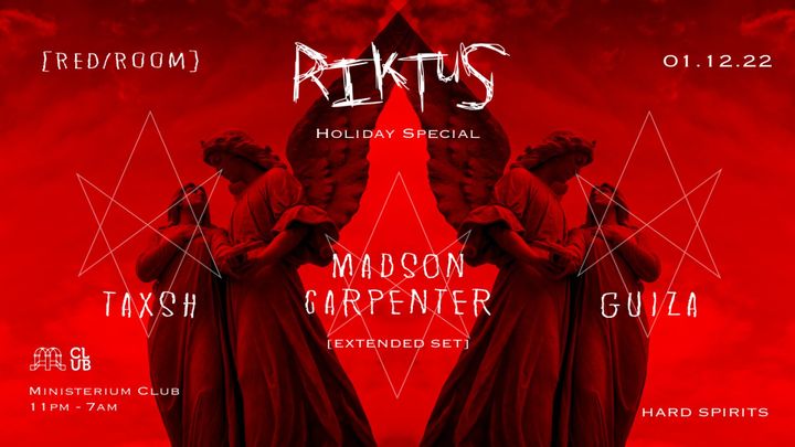 Cover for event: RIKTUS - Hard Spirits #8 [RED/ROOM]