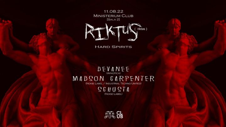 Cover for event: RIKTUS - Hard Spirits