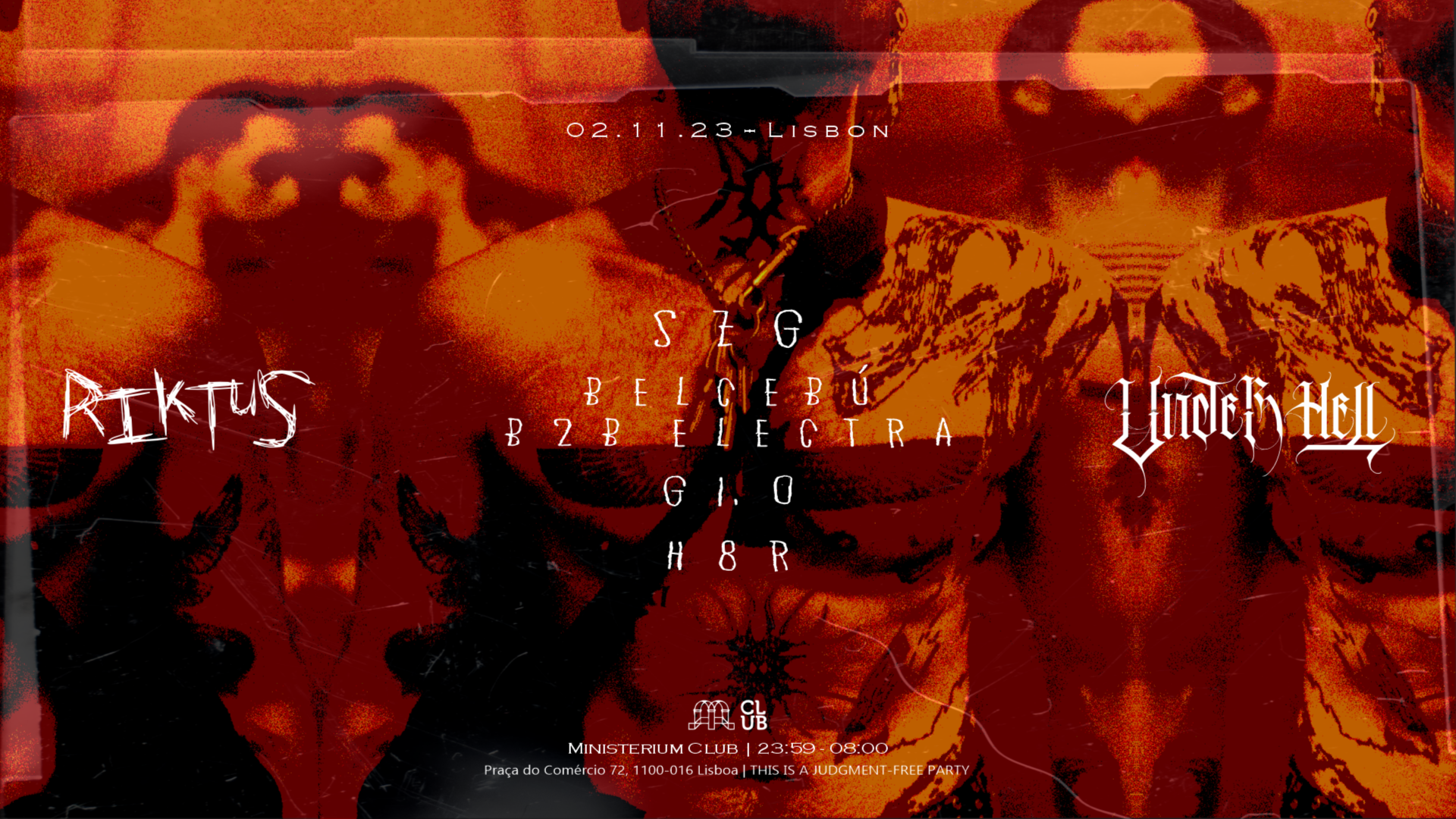 Riktus invites UnderHell with SZG, Belcebú b2b Electra, GI.O and H8R image