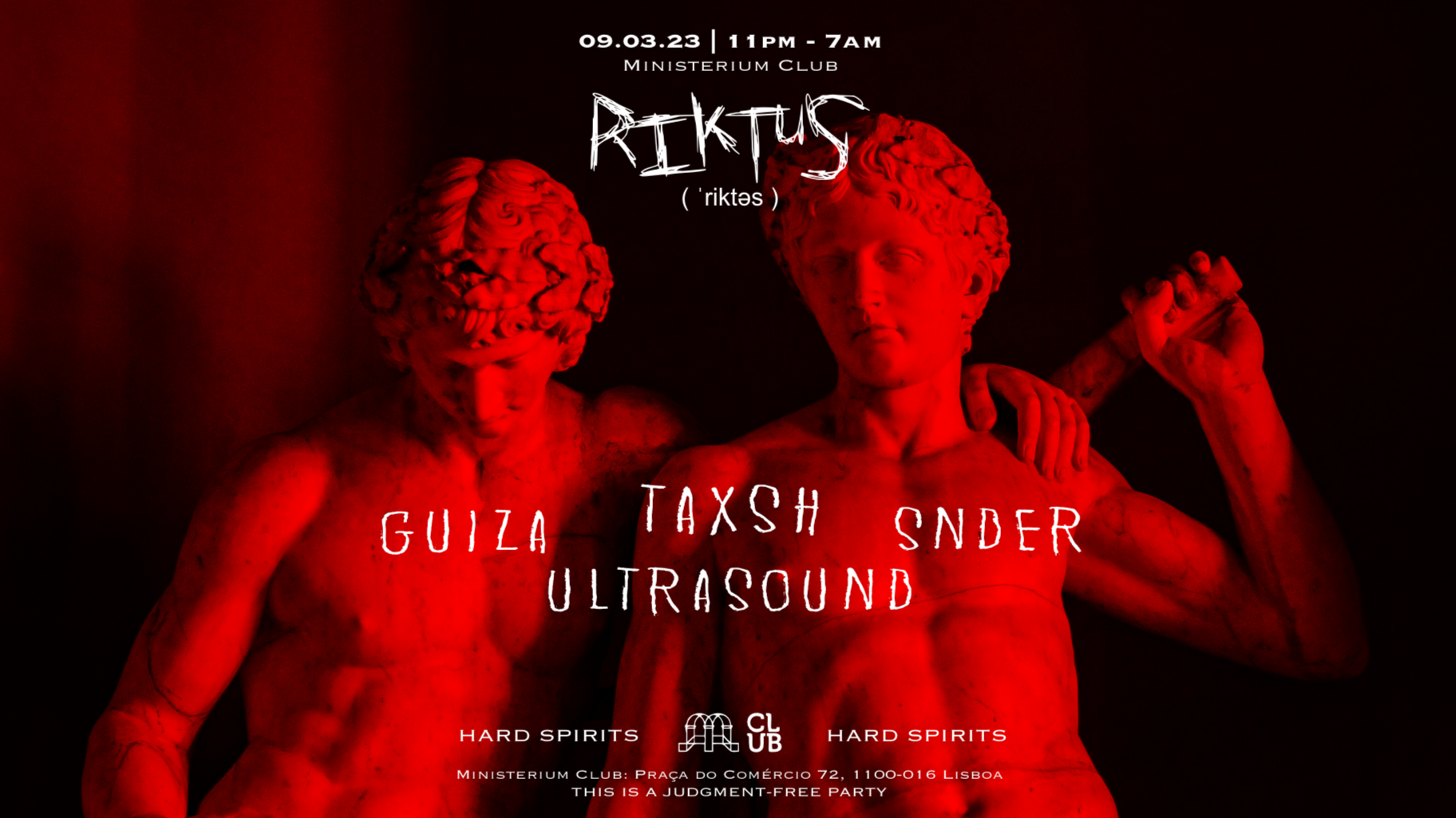 Riktus: RED/ROOM with Taxsh, Guiza, Snder and Ultrasound image