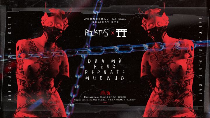 Cover for event: Riktus: The Black Hole | The Finest Techno (DAY ONE)