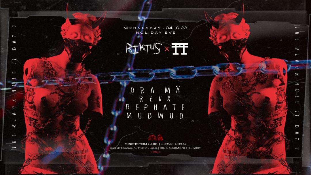 Riktus: The Black Hole | The Finest Techno (DAY ONE) event cover
