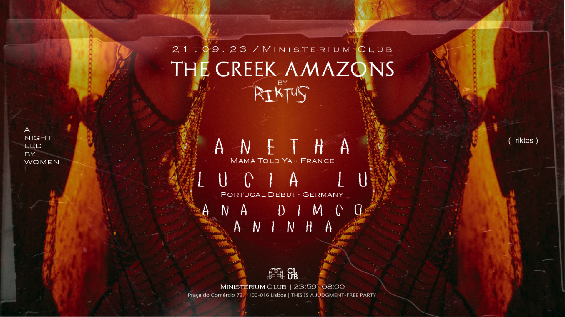 Riktus with Anetha (France), Lucia Lu (Germany) and more image