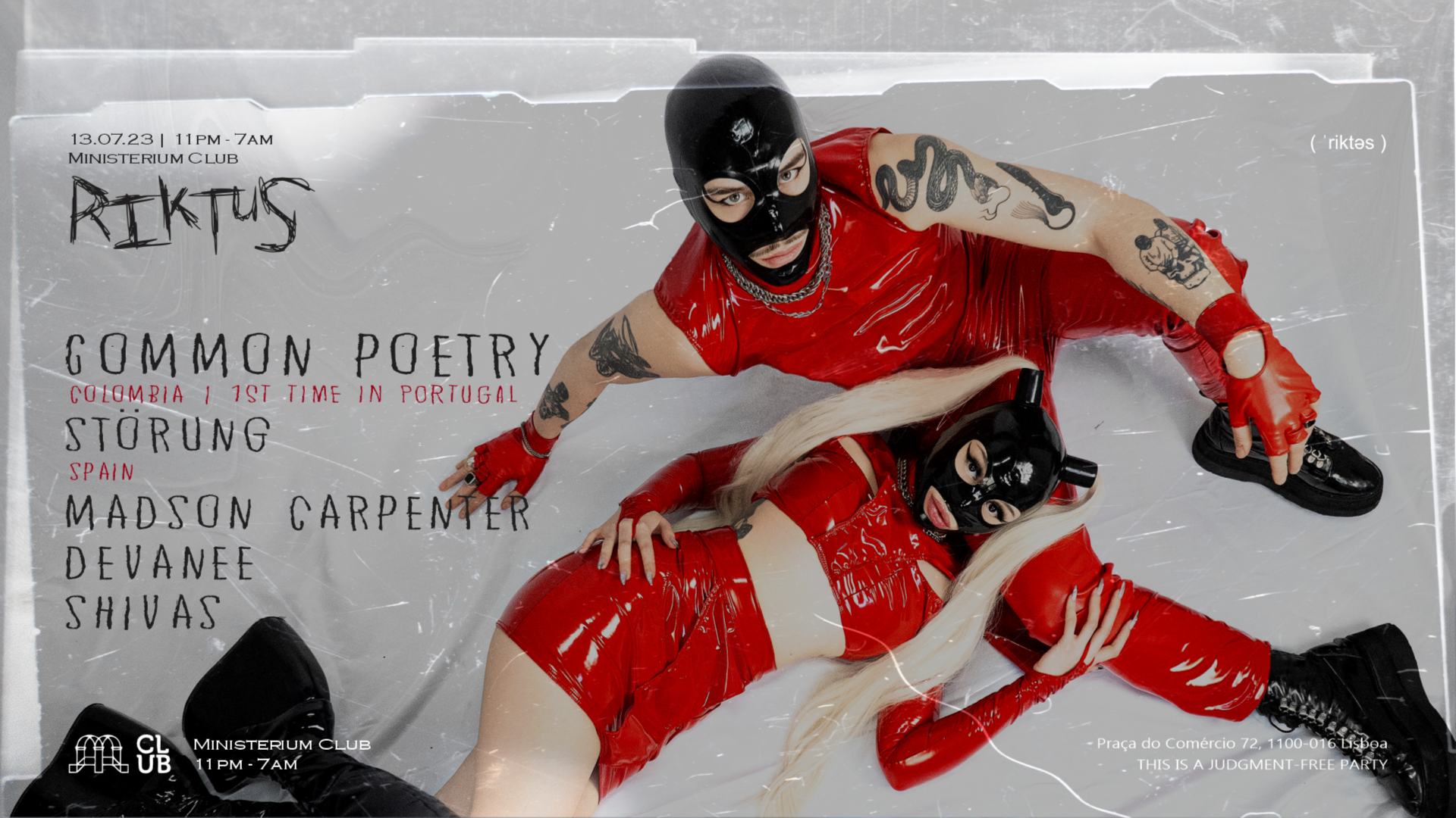 Riktus with Common Poetry | Colombia, 1st time in Portugal image