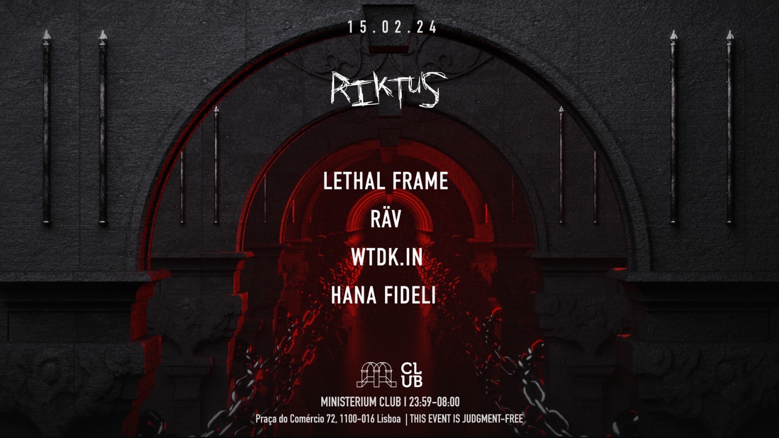 Riktus with Lethal Frame, Räv, Hana Fideli and WTDK.in image
