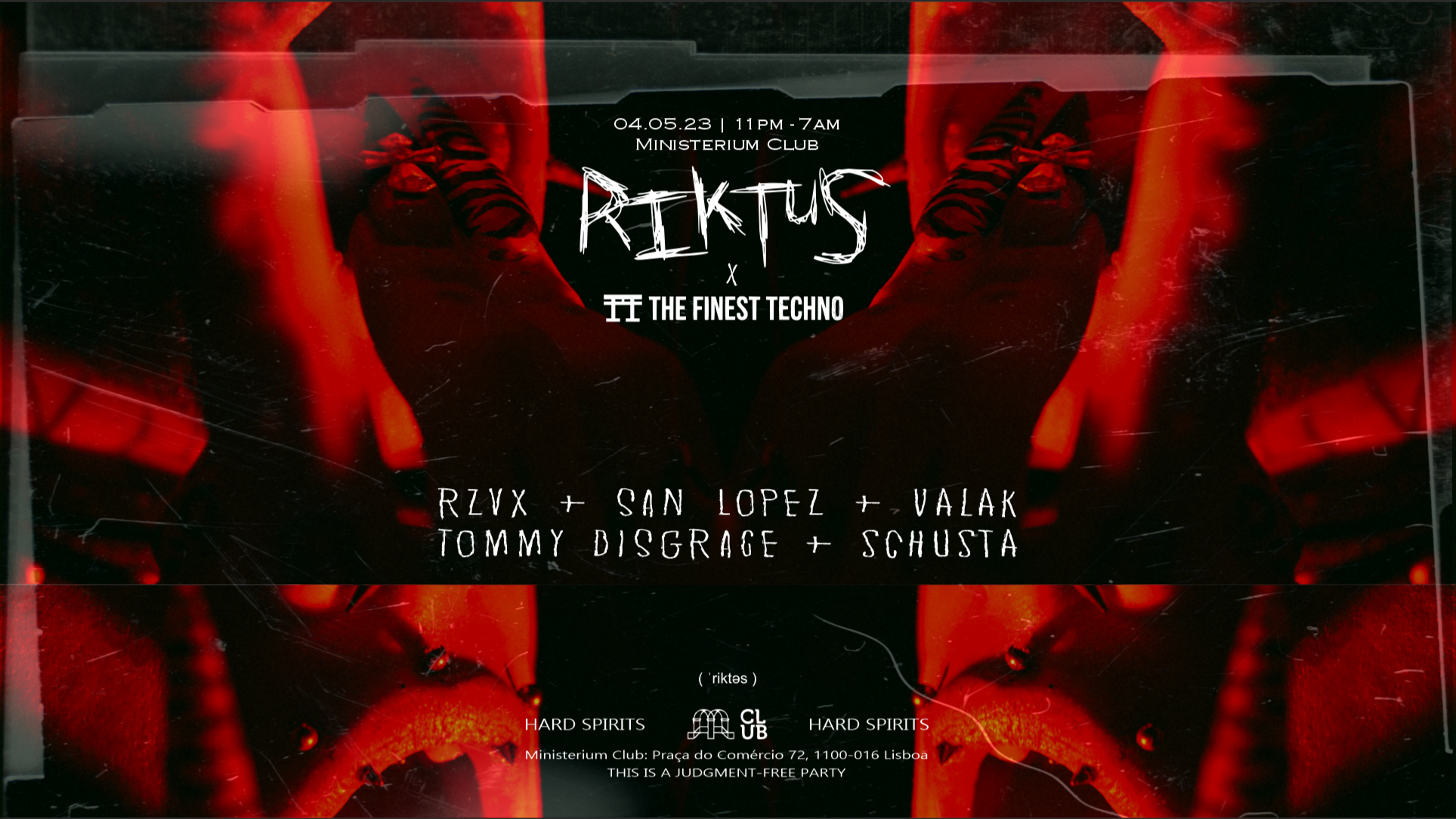 Riktus x The Finest Techno with RZVX, San Lopez, Tommy Disgrace, Valak and Schusta image