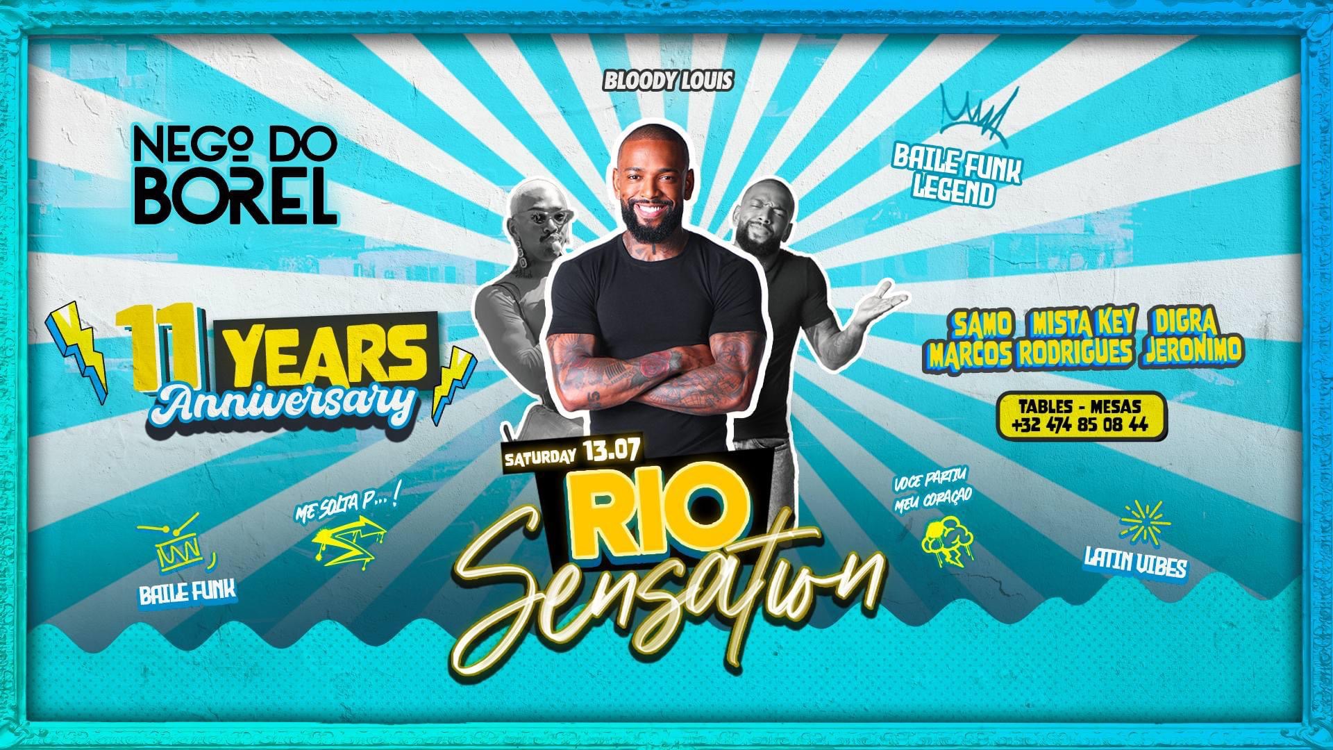 RIO SENSATION ANNIVERSARY image