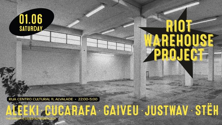 Cover for event: RIOT WAREHOUSE PROJECT