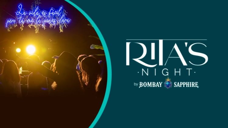 Capa do evento RITA’S NIGHT BY BOMBAY SAPPHIRE | 22 SEPTIEMBRE