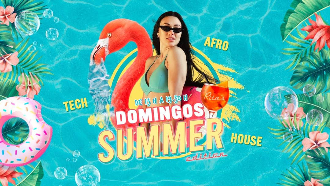 Cartell de l'esdeveniment RITA’S SUNV!BES SUMMER EDITION | 6 JULIO