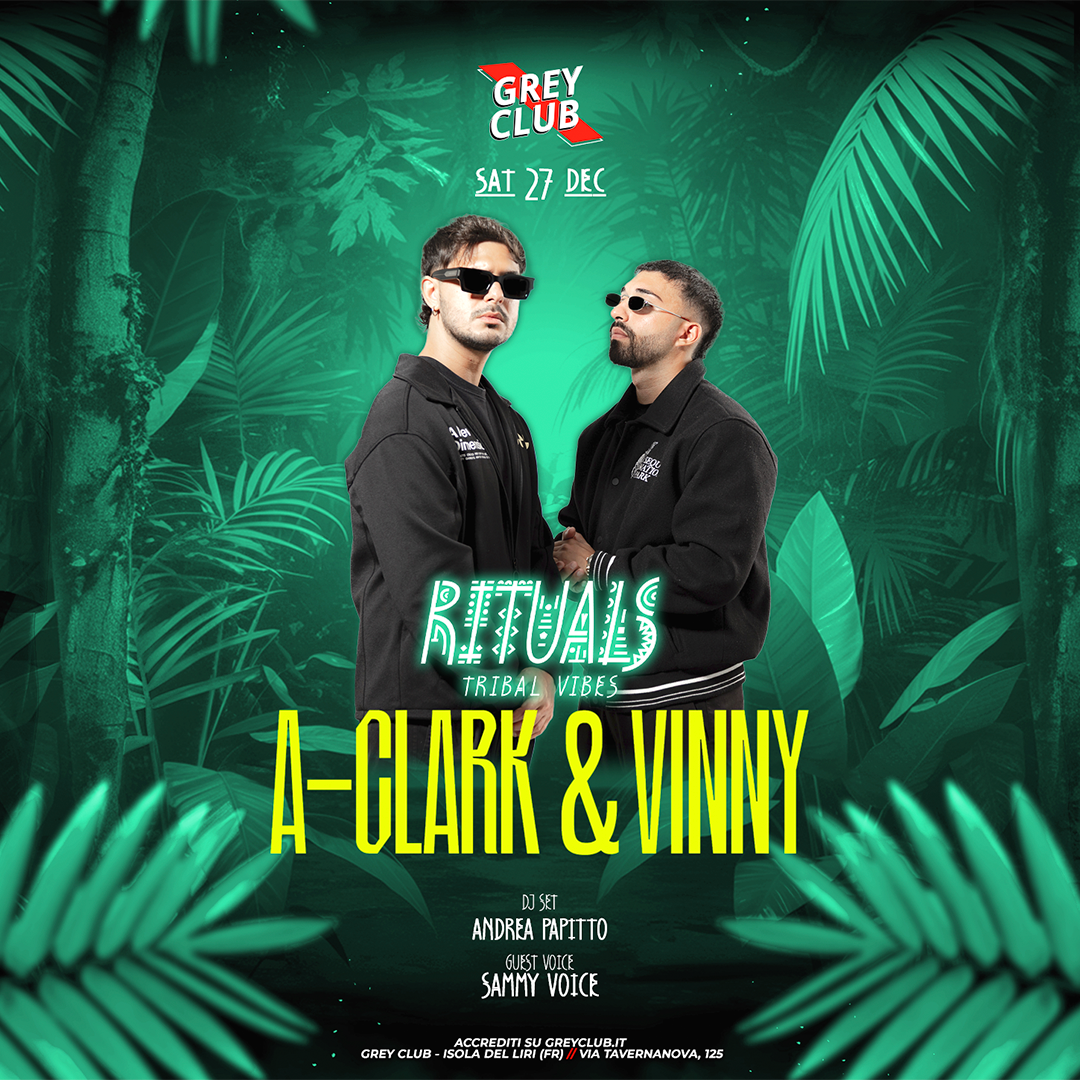 RITUALS | Tribal Vibes with A-CLARK & VINNY image