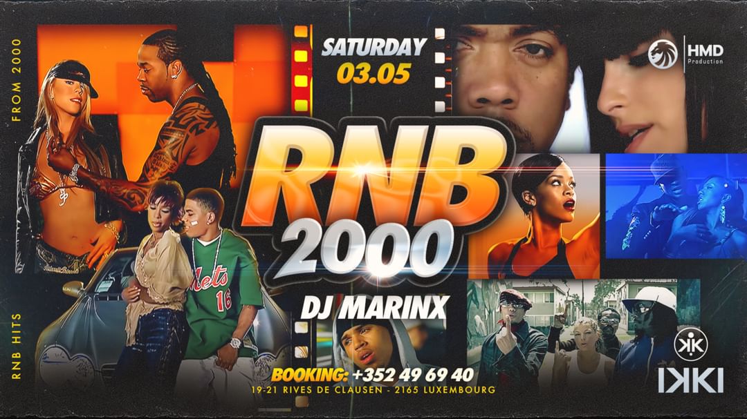 RNB 2000 - 03/05 @ IKKI Luxembourg-Eventplakat