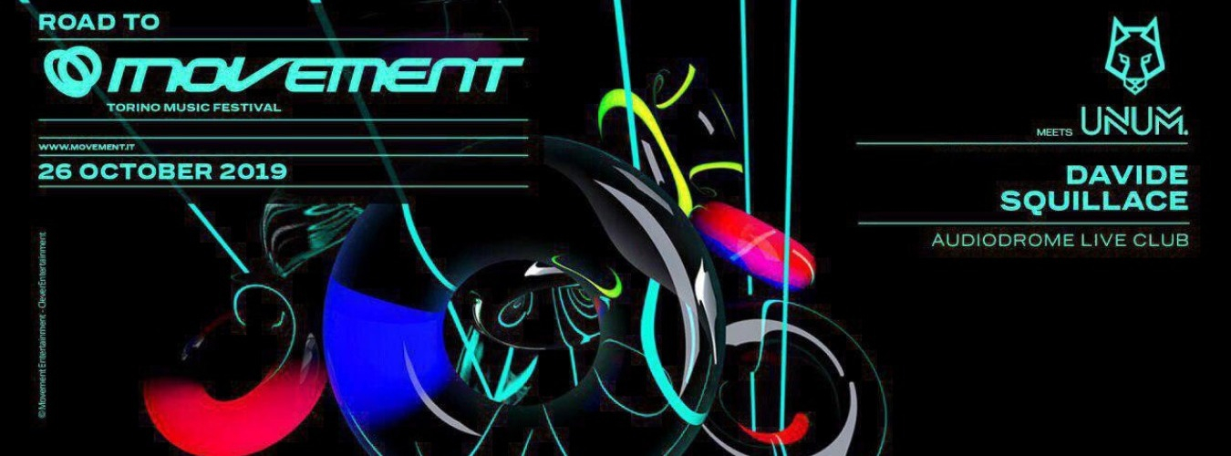 ROAD to MOVEMENT w/ DAVIDE SQUILLACE at AUDIODROME LIVE CLUB