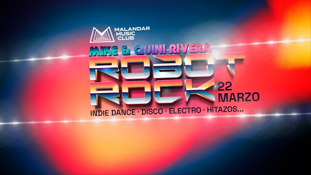 Cartell de l'esdeveniment Robot Rock! 