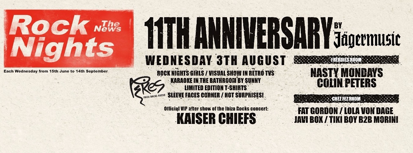 ROCK NIGHTS 11TH ANNIVERSARY AT PIKES! image