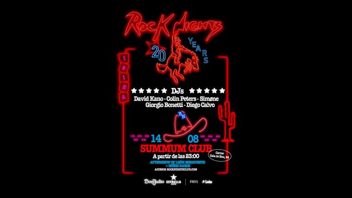 Cover for event: ROCK NIGHTS 14/08 