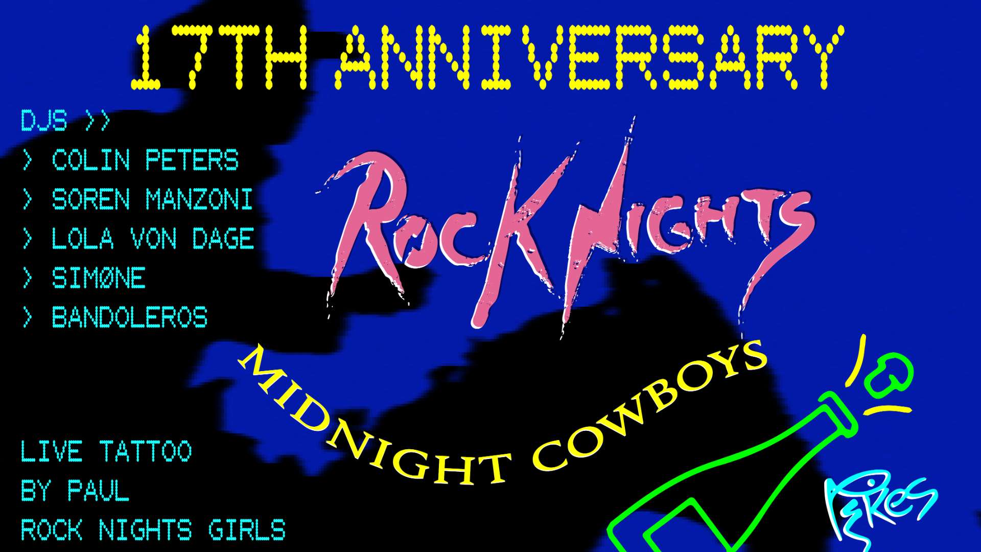 Rock Nights 17th ANNIVERSARY at Pikes Ibiza