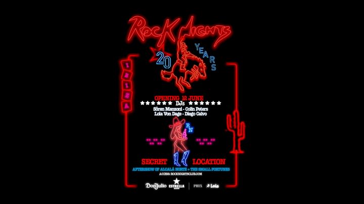 Cover for event: ROCK NIGHTS OPENING - 12/06