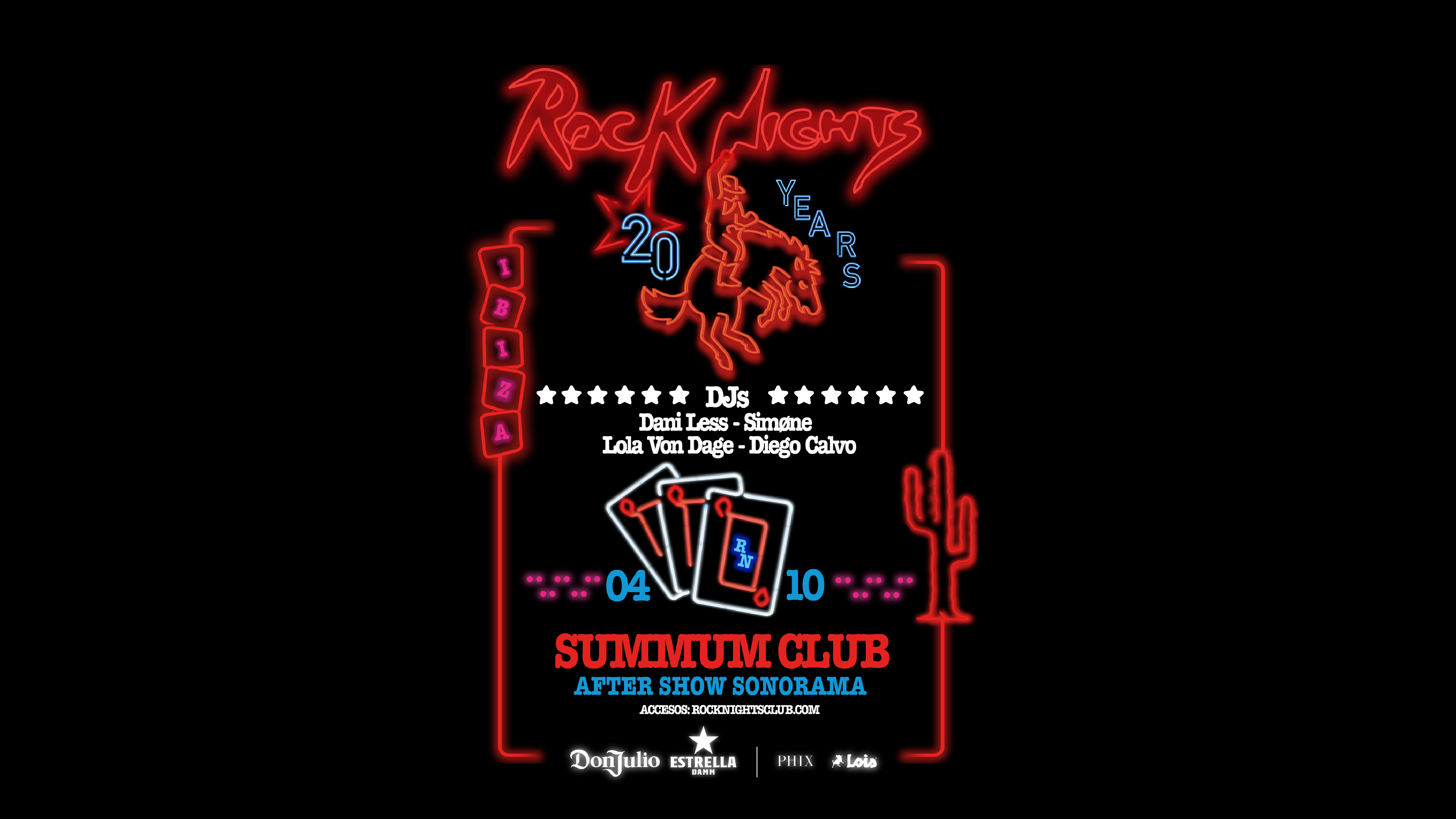 ROCK NIGHTS After Show SONORAMA IBIZA image