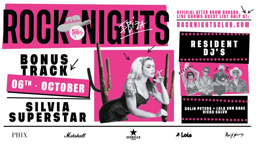 Capa do evento Rock Nights BONUS TRACK at Pikes 