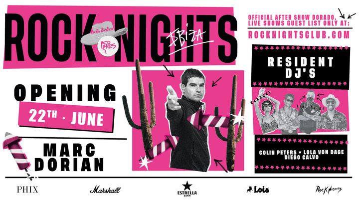 Cover for event: Rock Nights OPENING at Pikes 
