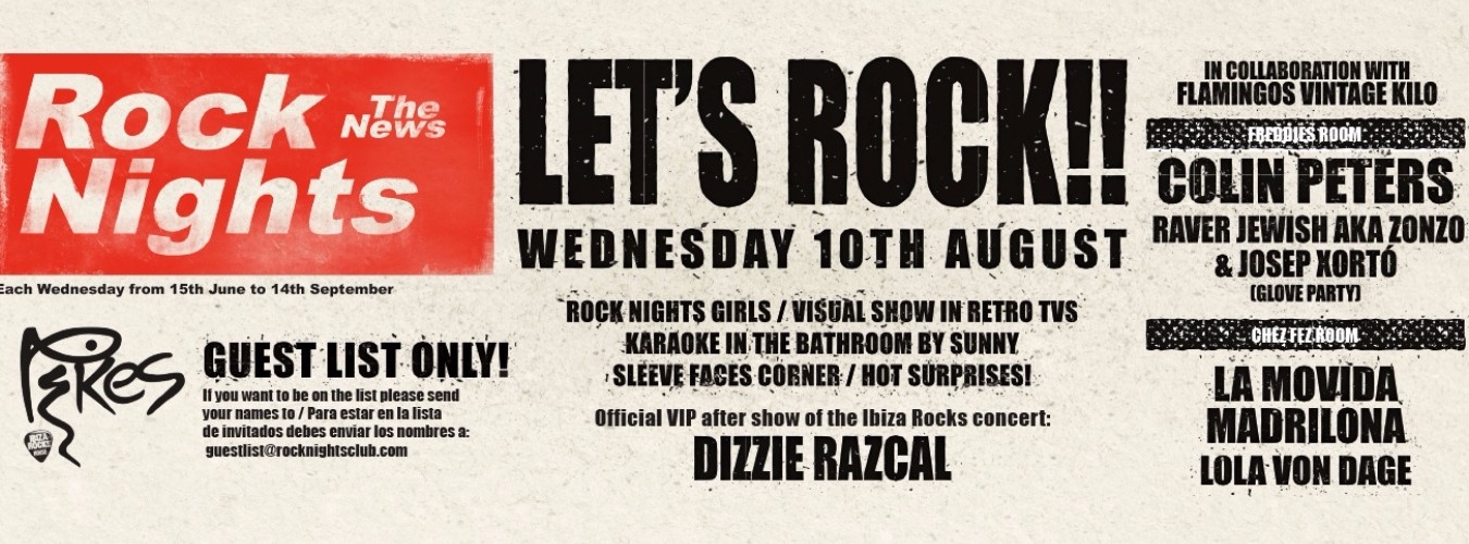 ROCK NIGHTS AT PIKES Nº9! image