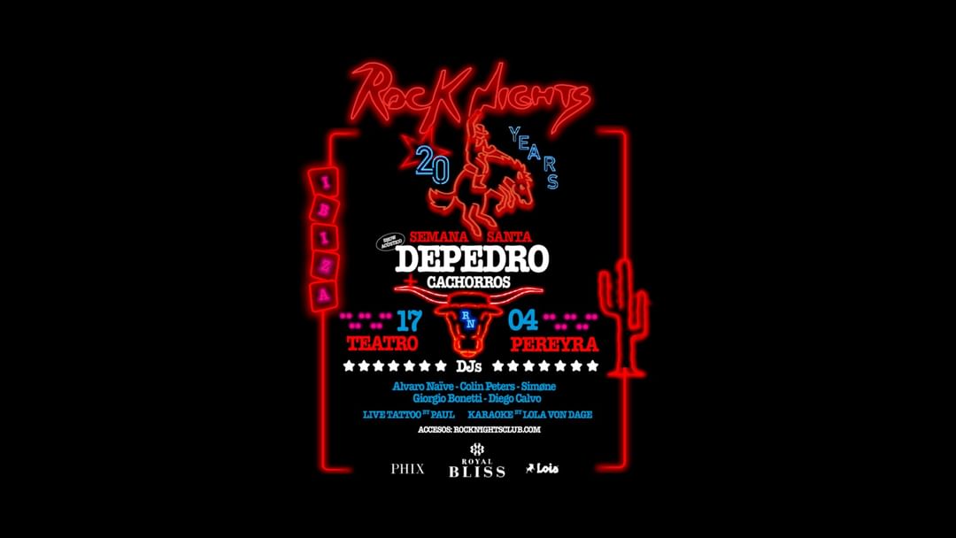 Copertina evento ROCK NIGHTS: CONCIERTO DEPEDRO + fiesta Rock Nights