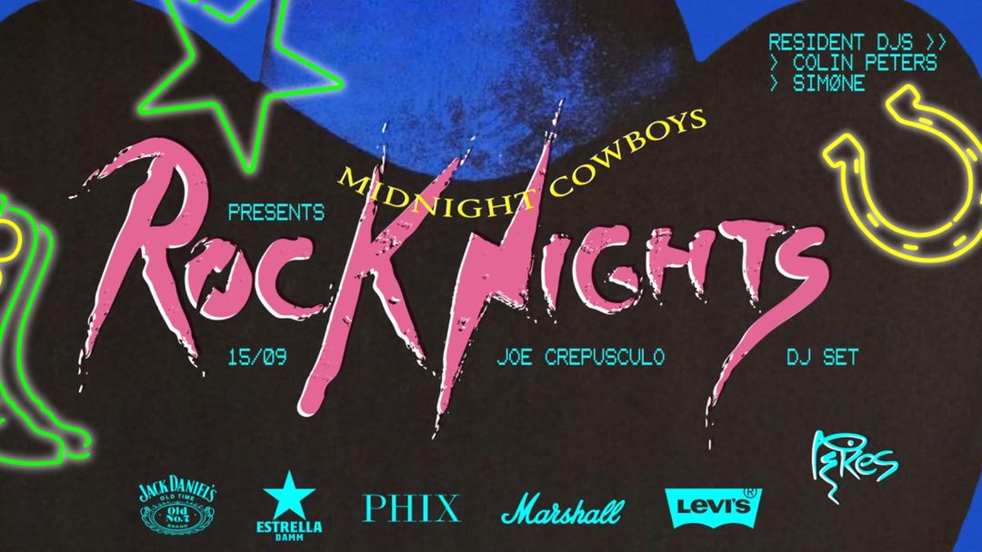 Cartel del evento Rock Nights Summer 2022 at Pikes Ibiza
