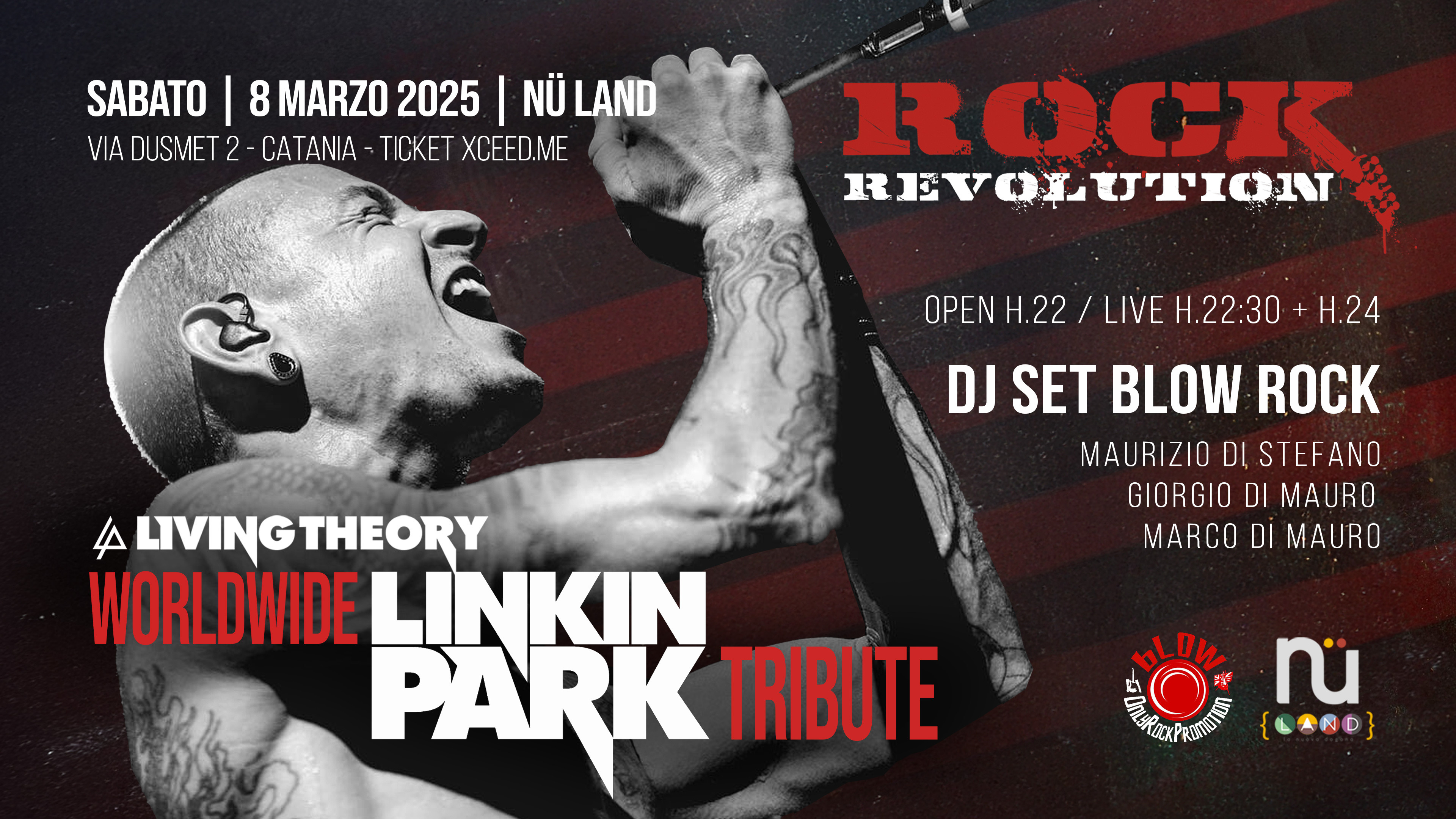 Rock Revolution 2025 - Worldwide Linkin Park Tribute image