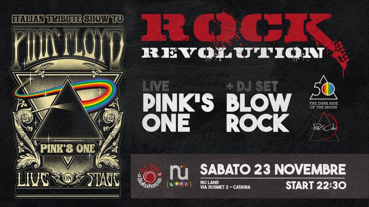 Cover for event: Rock Revolution - Pink Floyd Tribute Show-Pink's One