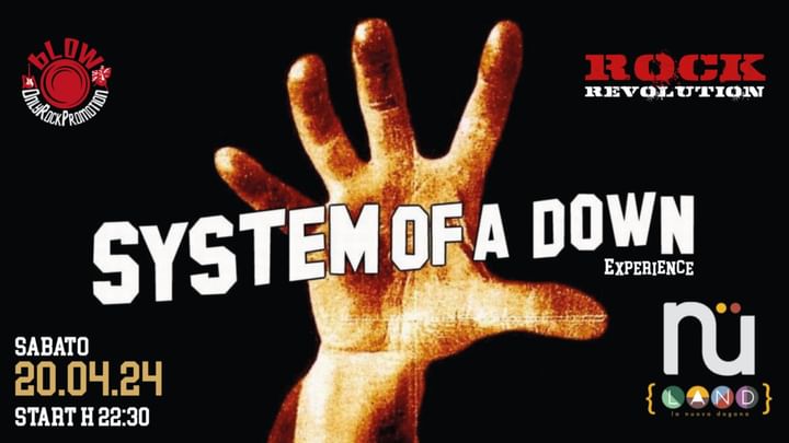 Cover for event: Rock Revolution - System of a Down Experience