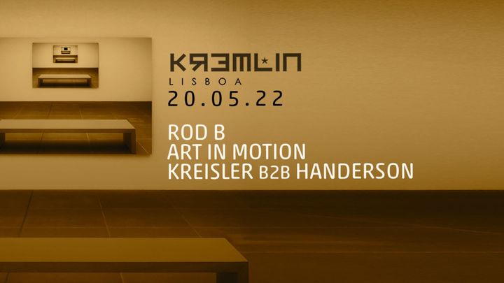 Cover for event: Rod B., Art In Motion & Kreisler b2b Handerson