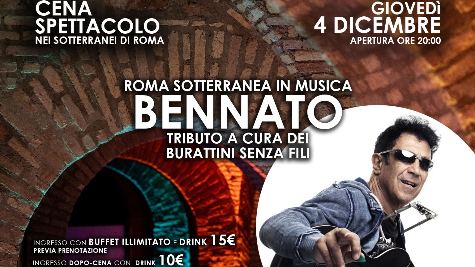 Roma sotterranea in Musica | EDOARDO BENNATO