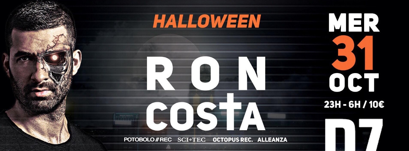 RON COSTA halloween @PZ city club image