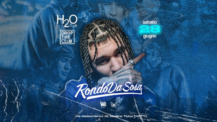 Cover for event: Rondo Da Sosa 28 Giugno 2025 - H2O Club 