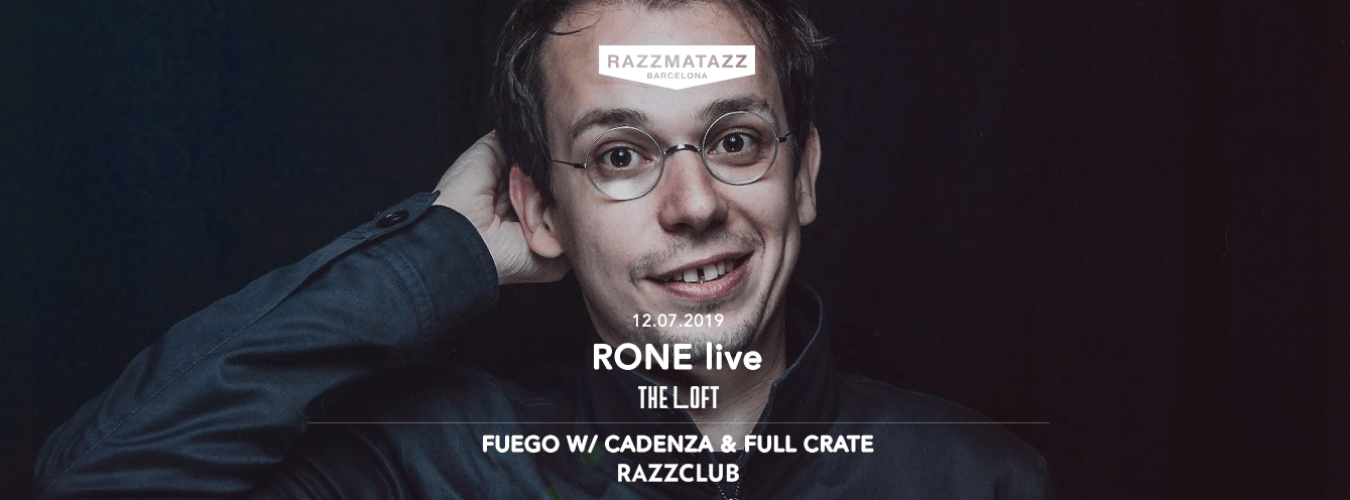 Rone LIVE @ The Loft & Fuego w/ Cadenza & Full Crate @ Razzclub image