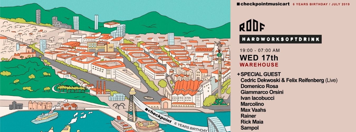 ■ Roof & Hardworksoftdrink - Warehouse OFF Week 2019 - Checkpoint image