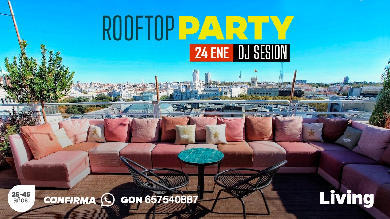 ROOFTOP DJ PARTY CASA SUECIA - TERRAZA DE INVIERNO image