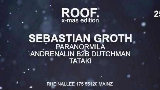 Cover for event: Roof.X-Mas w/Sebastian Groth, Paranormila and more