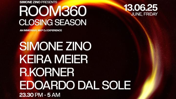 Cover for event: ROOM 360 - CLOSING SEASON