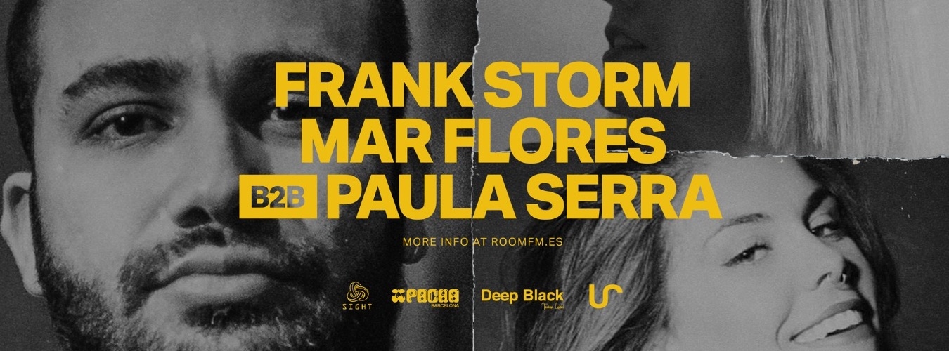 Room FM w. Frank Storm, Mar Flores b2b Paula Serra image