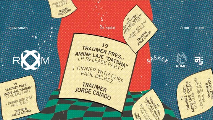 Cover for event: ROOM - Traumer pres.: Amine Laje 'Datsha' LP Release + Jorge Caiado