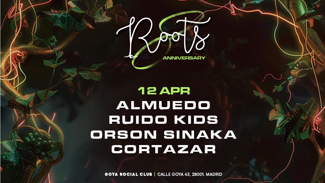 Roots w/ Almuedo, Ruido Kids, Orson Sinaka & Cortazar image