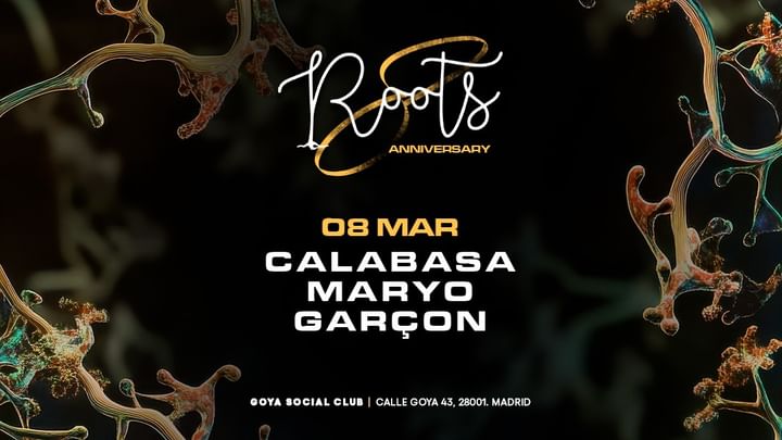 Cover for event: Roots w/ Calabasa, Maryo & Garçon