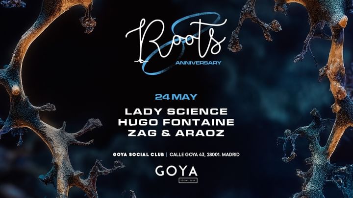 Cover for event: Roots w/ Lady Science, Hugo Fontaine, Zag & Araoz