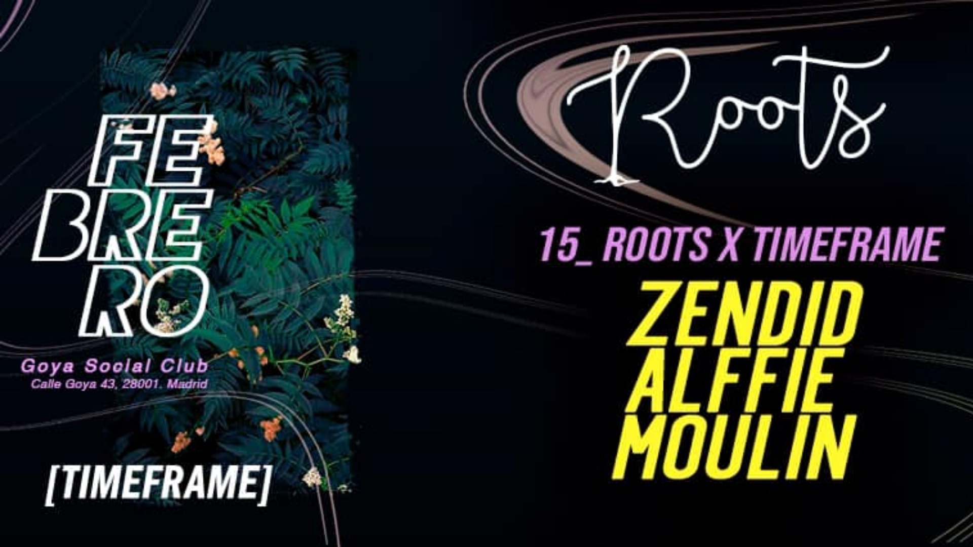 Roots x Timeframe Records w/ Zendid image