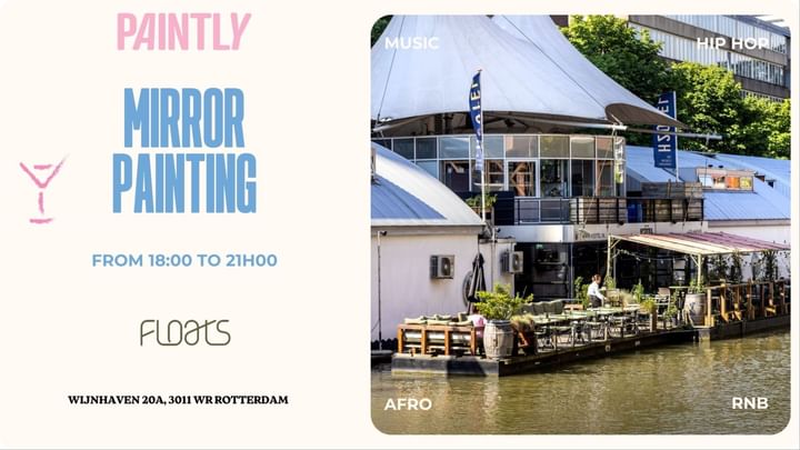 Cover for event: Rotterdam - Mirror Painting on the water ( Art Week ) 