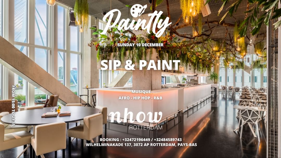 Copertina evento Rotterdam - Sip & Paint By Paintly