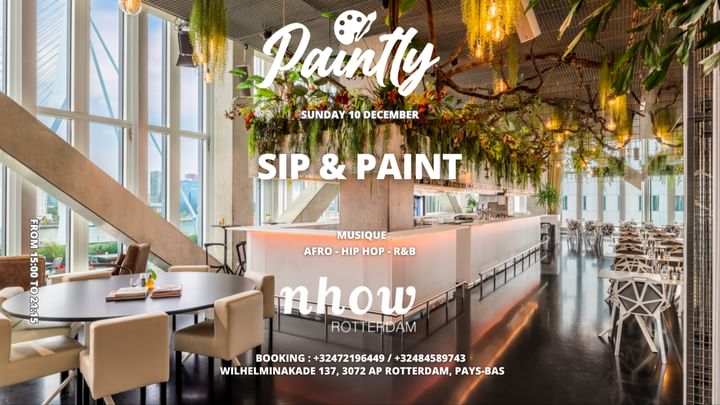 Cover for event: Rotterdam - Sip & Paint By Paintly